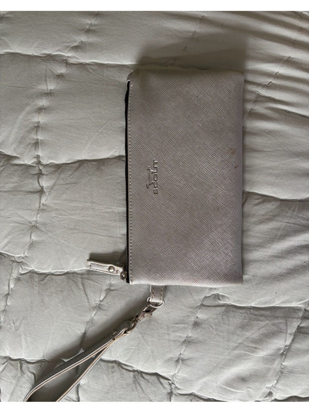 Silver Metallic Wristlet - SCOUT